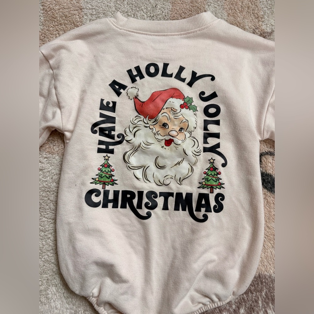 Christmas bubble sweatshirt